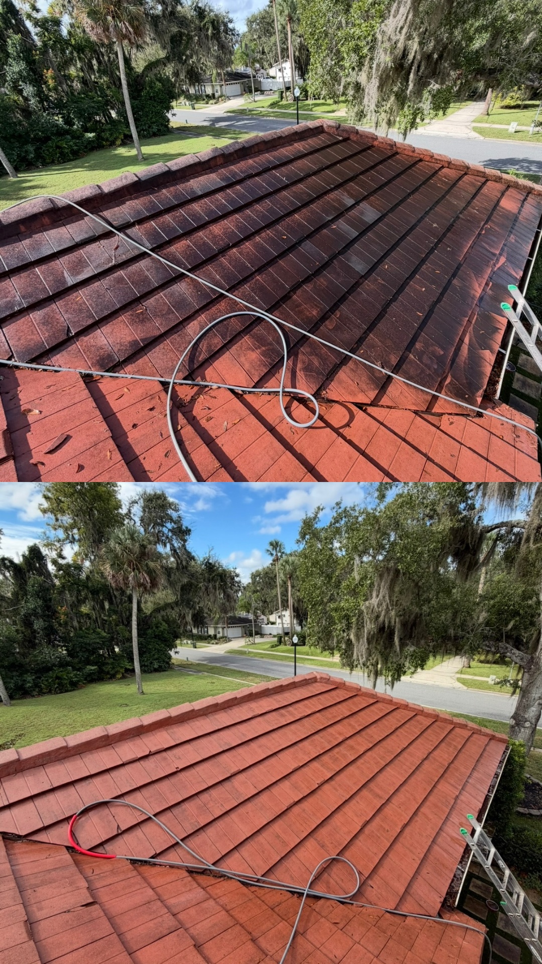 Tile Roof Soft Wash